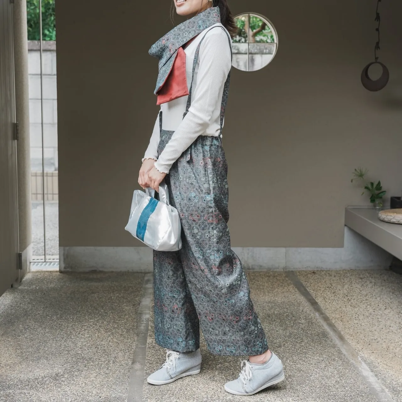 着物からサスペンダー付きパンツ - 画像 (3)