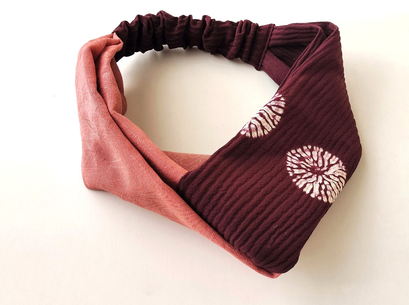 二色使いのヘアバンド（修正版）